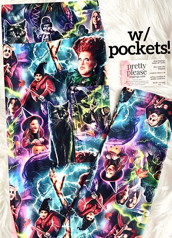 Hocus pocus leggings lularoe best sale