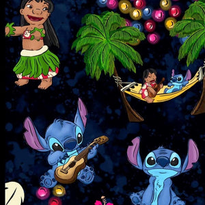 Lilo & Stitch Luau Super SOFT Luxe Leggings Disney Magic Kingdom OS TC Plus rts
