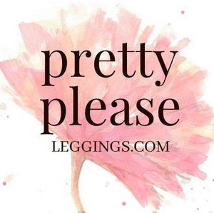 Pretty Please Leggings logo