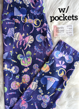 Disney Mickey Minnie Ears Halloween Super SOFT Leggings Princess OS TC Plus rts