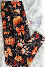 Fall Paws Super SOFT Leggings Pumpkin Farmhouse Halloween Dog Cat OS Plus rts