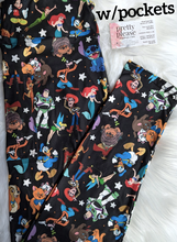 Magic Kingdom Friends Super SOFT Leggings Mickey Stitch Woody Ariel Disney rts