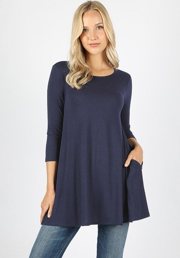 Flowy tunic tops deals