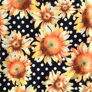 Beautiful Painted Sunflowers Super SOFT  Full & Capri Leggings OS TC Plus Capris rts - Pretty Please Leggings