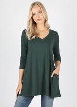 Long Flowy Relaxed Fit Tunic - Misses & Plus rts - Pretty Please Leggings